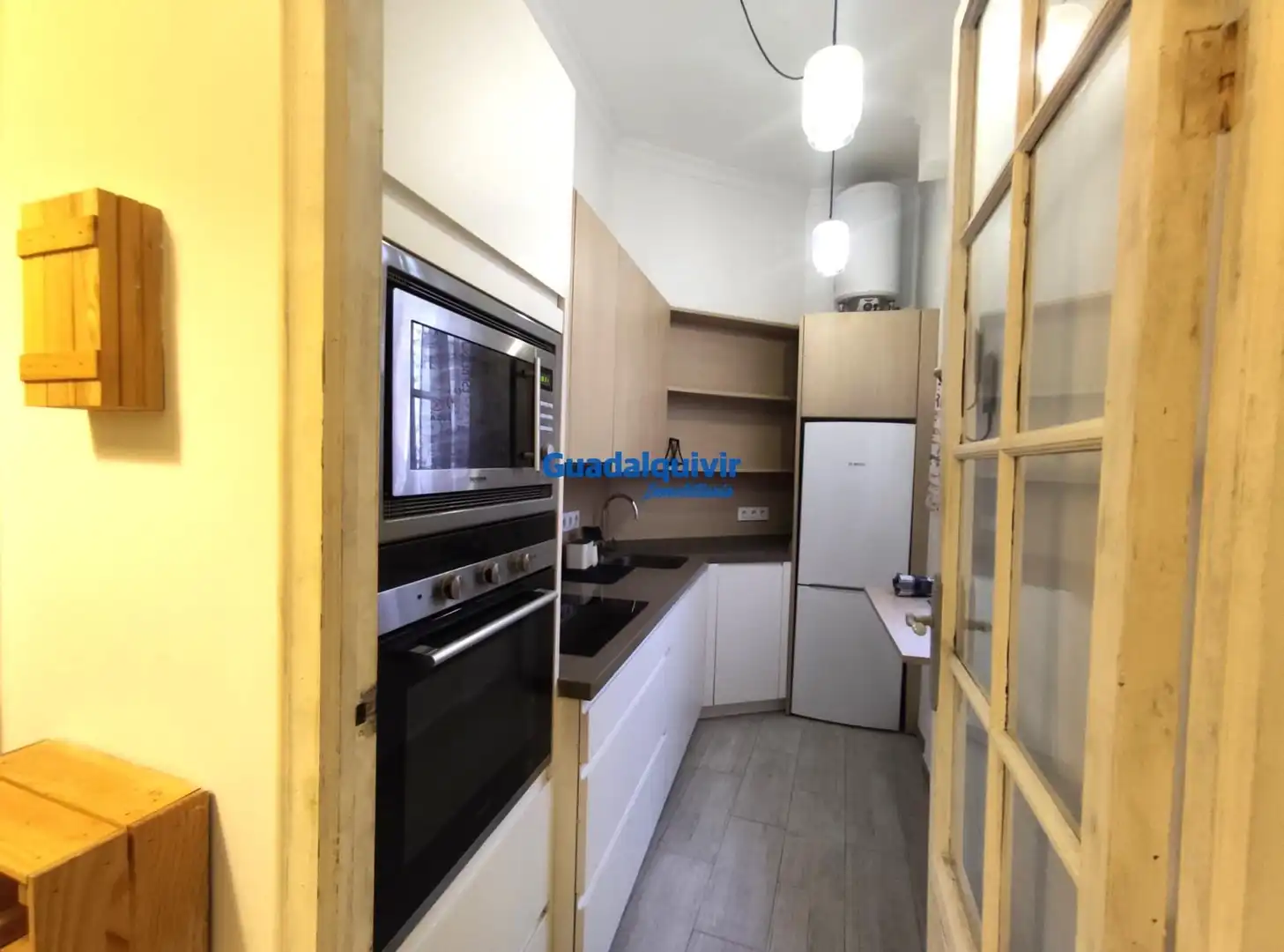 Kitchen of Apartments for rent in Sevilla  with Air Conditioner, Heating and Storage room