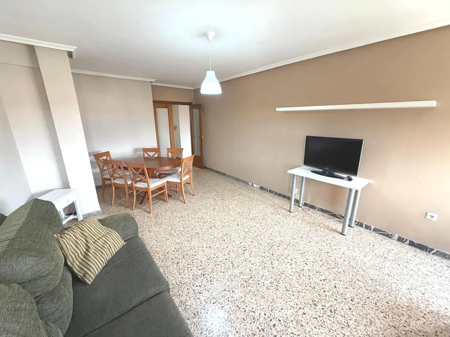 Living room of Flat for sale in Binéfar  with Heating, Storage room and Balcony