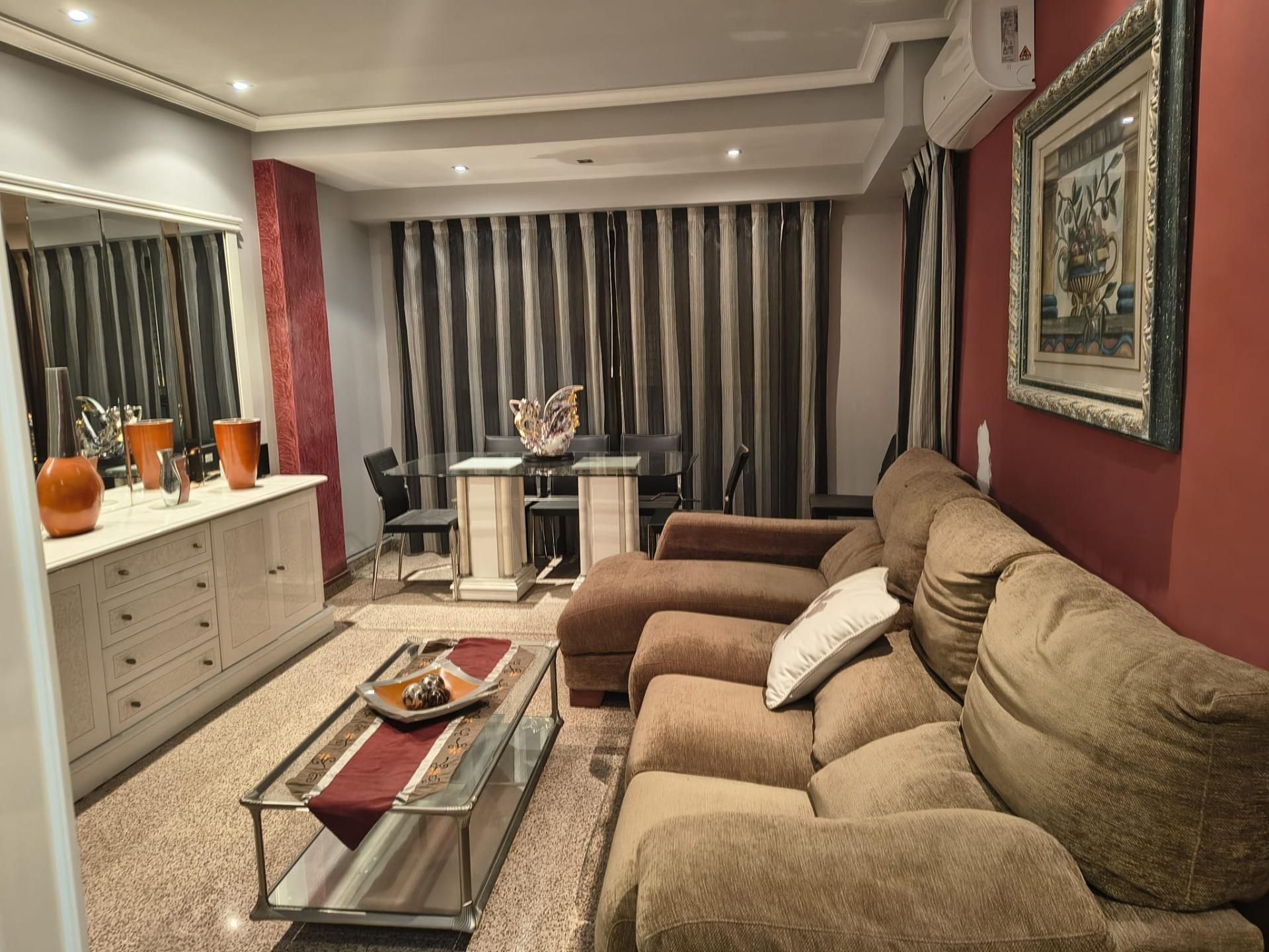 Living room of Flat for sale in Elche / Elx  with Air Conditioner, Storage room and Balcony