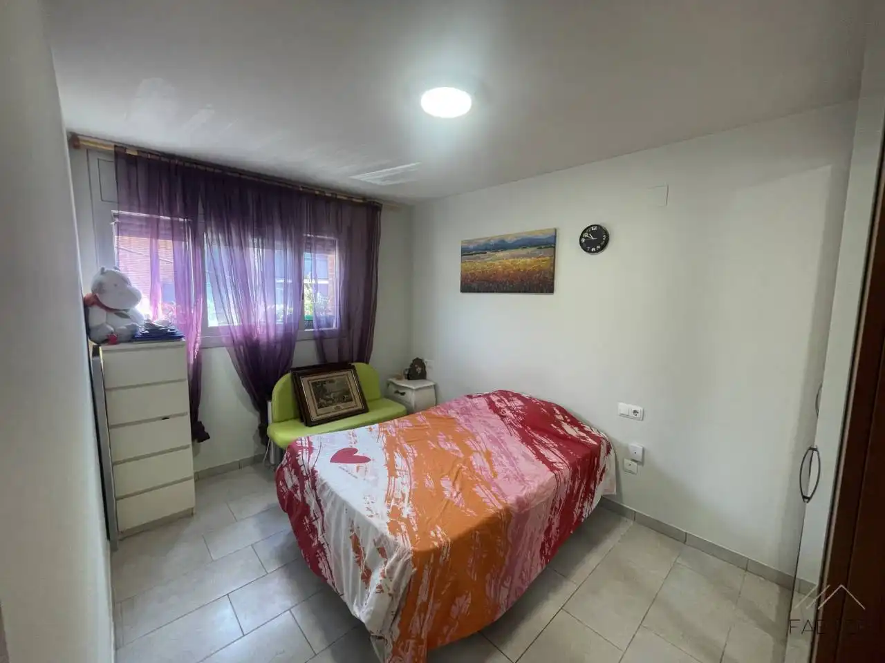 Dormitori de Apartament en venda en Sant Feliu de Codines amb Aire condicionat, Calefacció i Traster