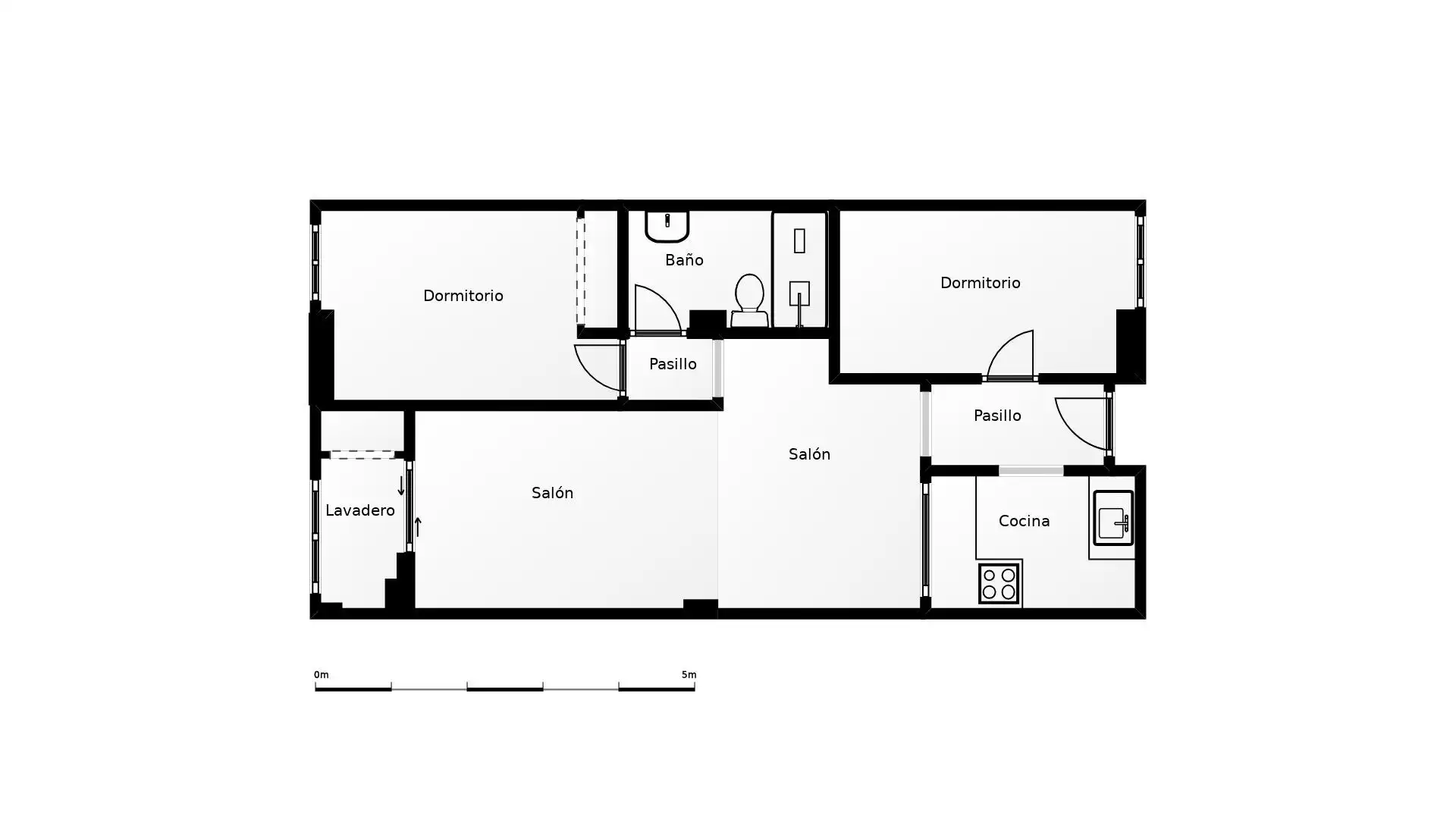 Wohnung zum Verkauf in El Ejido mit Klimaanlage, Parkett und Terrasse