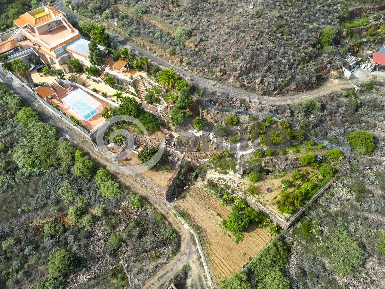 Vista exterior de Casa o chalet en venta en Candelaria con Aire acondicionado, Jardín privado y Terraza