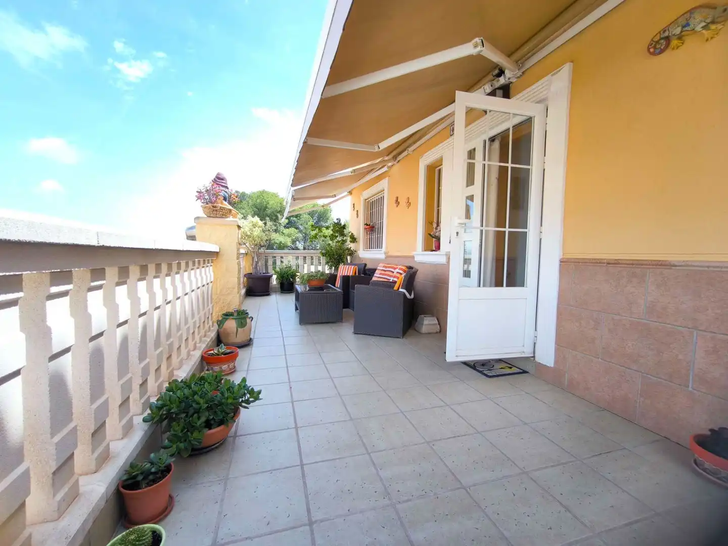Terraza de Casa o chalet en venta en La Nucia con Aire acondicionado, Calefacción y Jardín privado