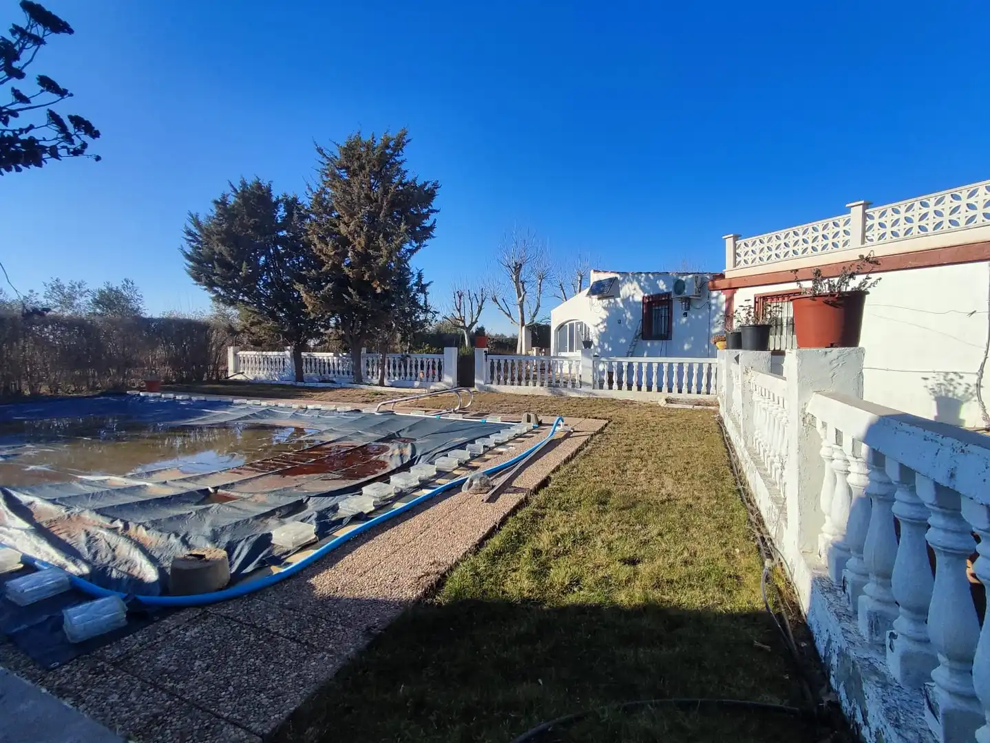 Piscina de Casa o chalet en venta en Manzanares con Aire acondicionado, Jardín privado y Terraza