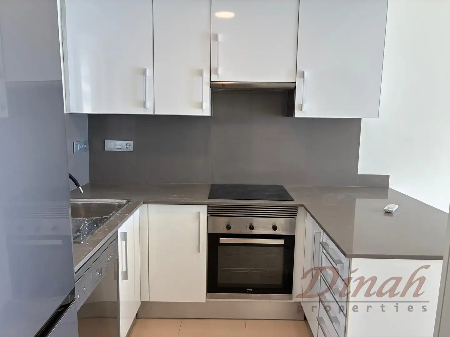 Cocina de Apartamento de alquiler en Altea con Aire acondicionado, Calefacción y Terraza