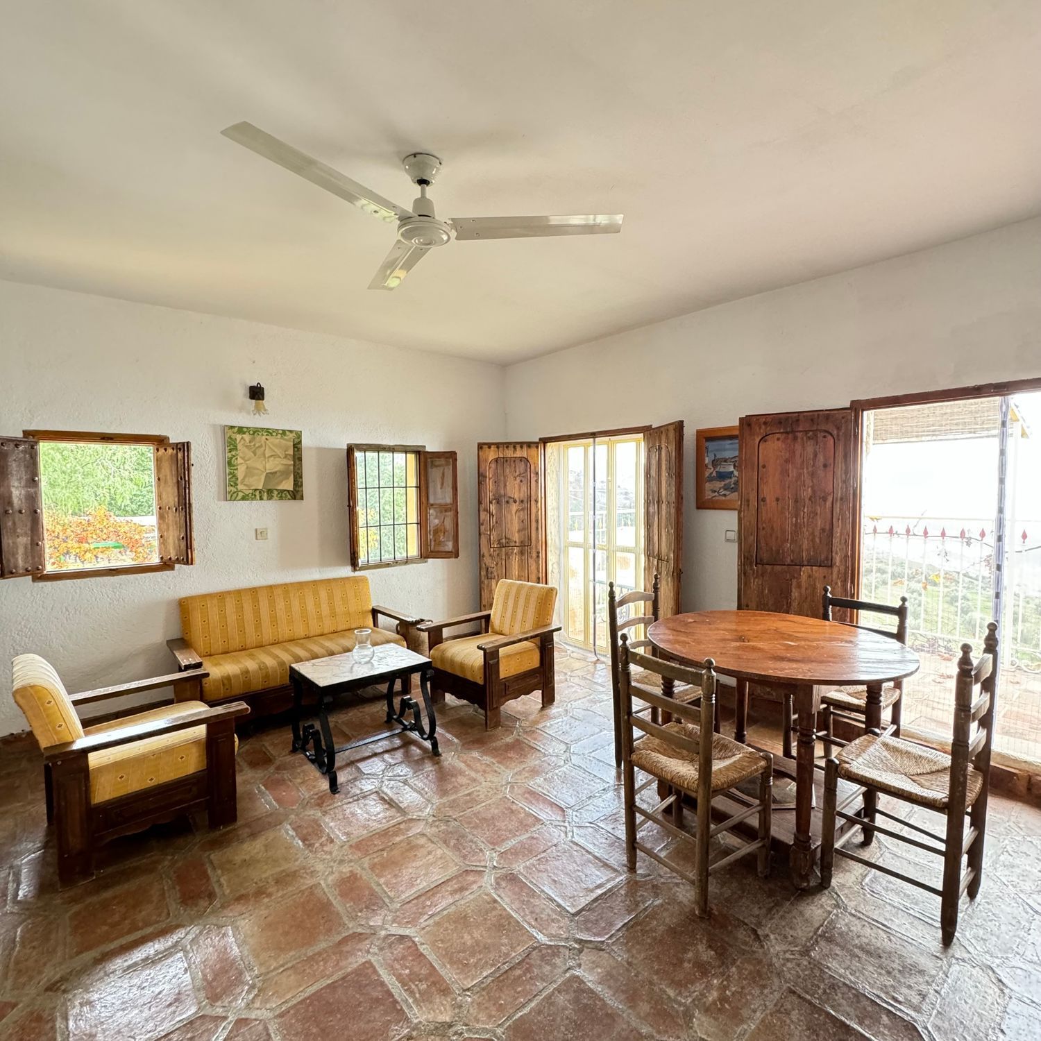 Dining room of House or chalet to rent in Periana  with Heating and Furnished