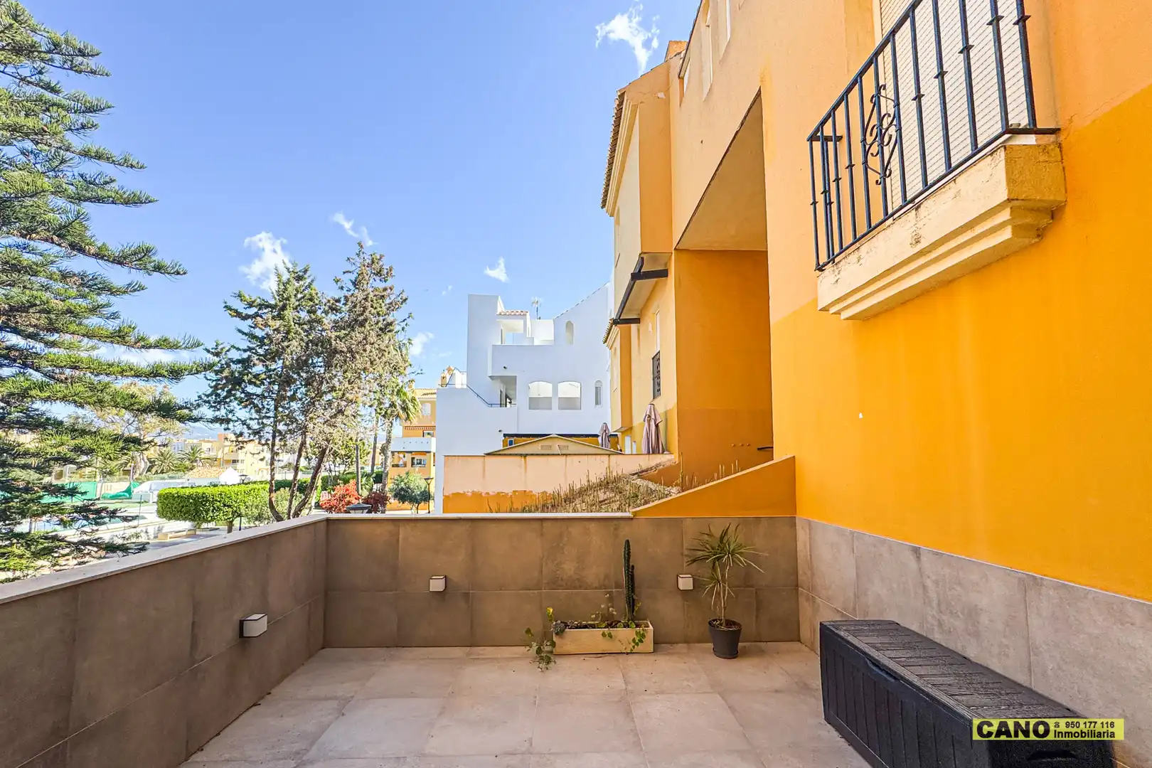 Terrace of Flat for sale in Roquetas de Mar  with Air Conditioner, Heating and Terrace