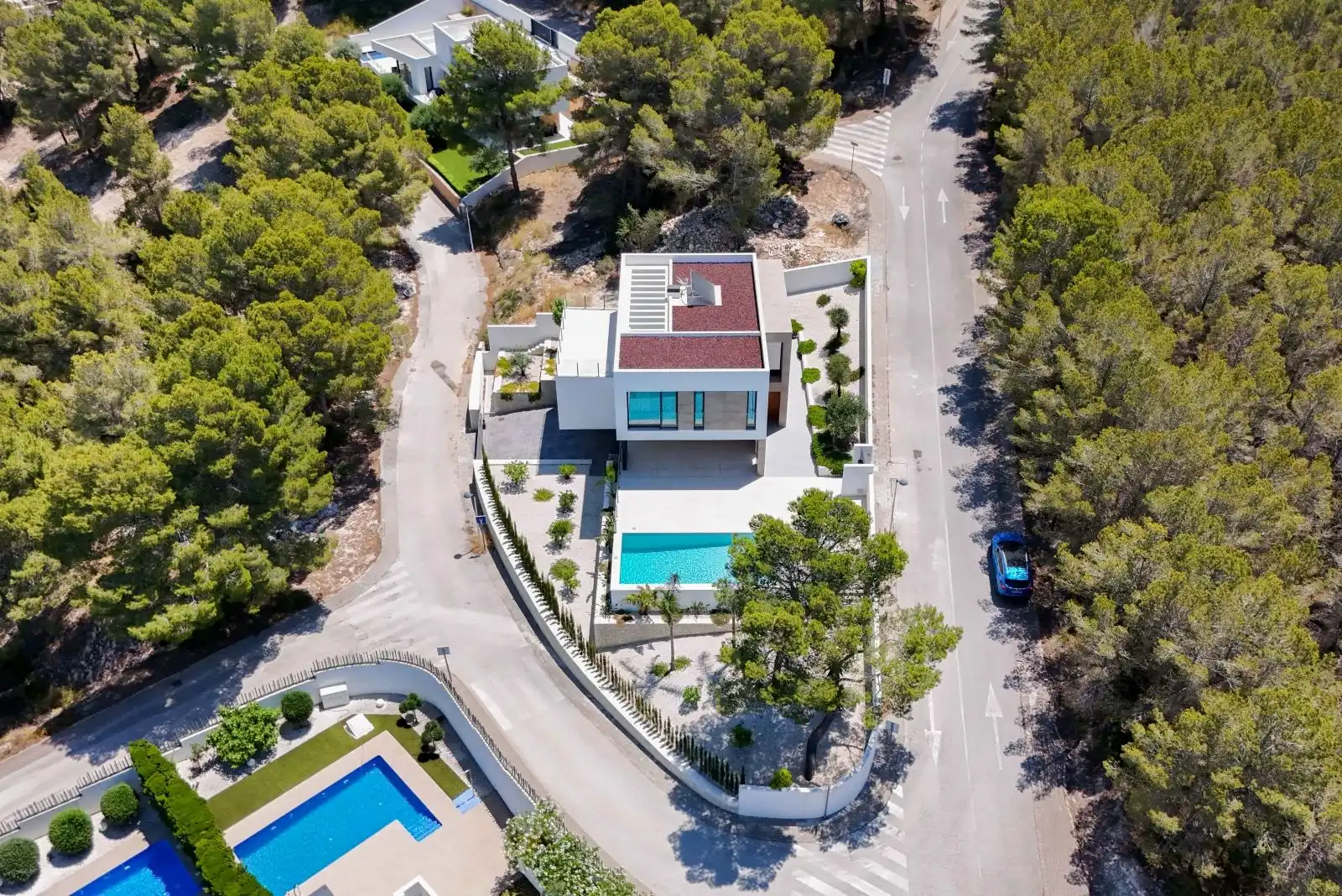 Vista exterior de Casa o chalet en venta en Moraira con Aire acondicionado, Calefacción y Terraza