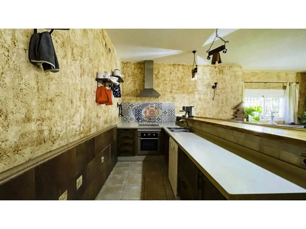 Cocina de Casa o chalet en venta en Rincón de la Victoria con Aire acondicionado, Jardín privado y Terraza