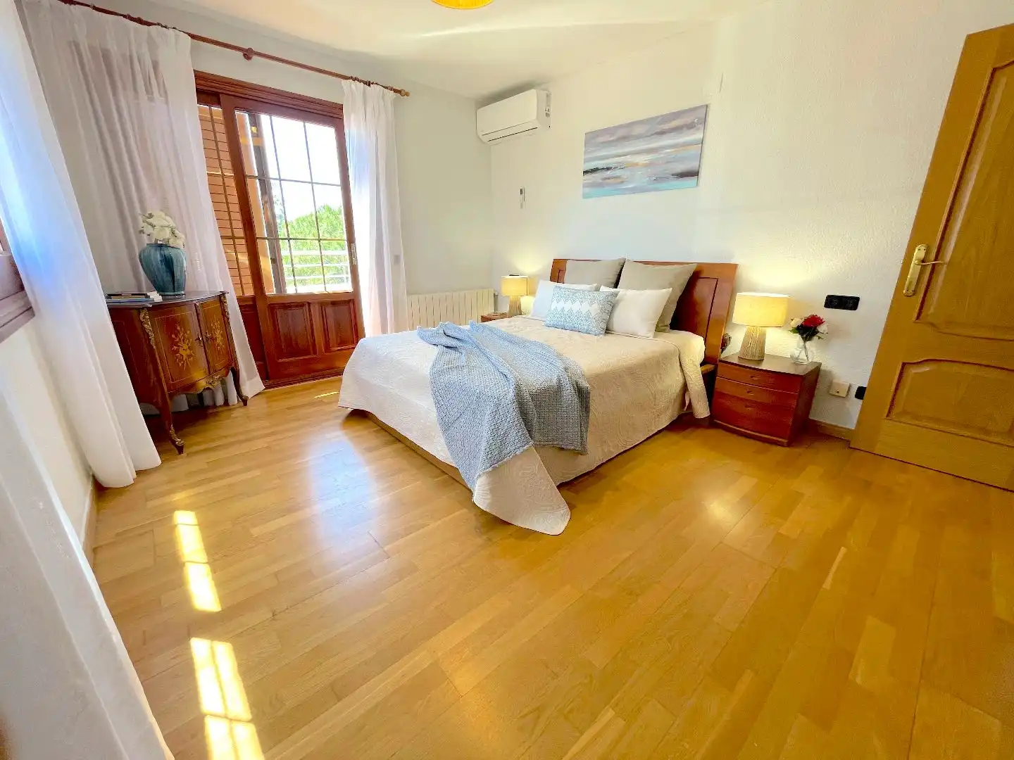 Bedroom of Houses for rent in Platja de la Pobla de Farnals