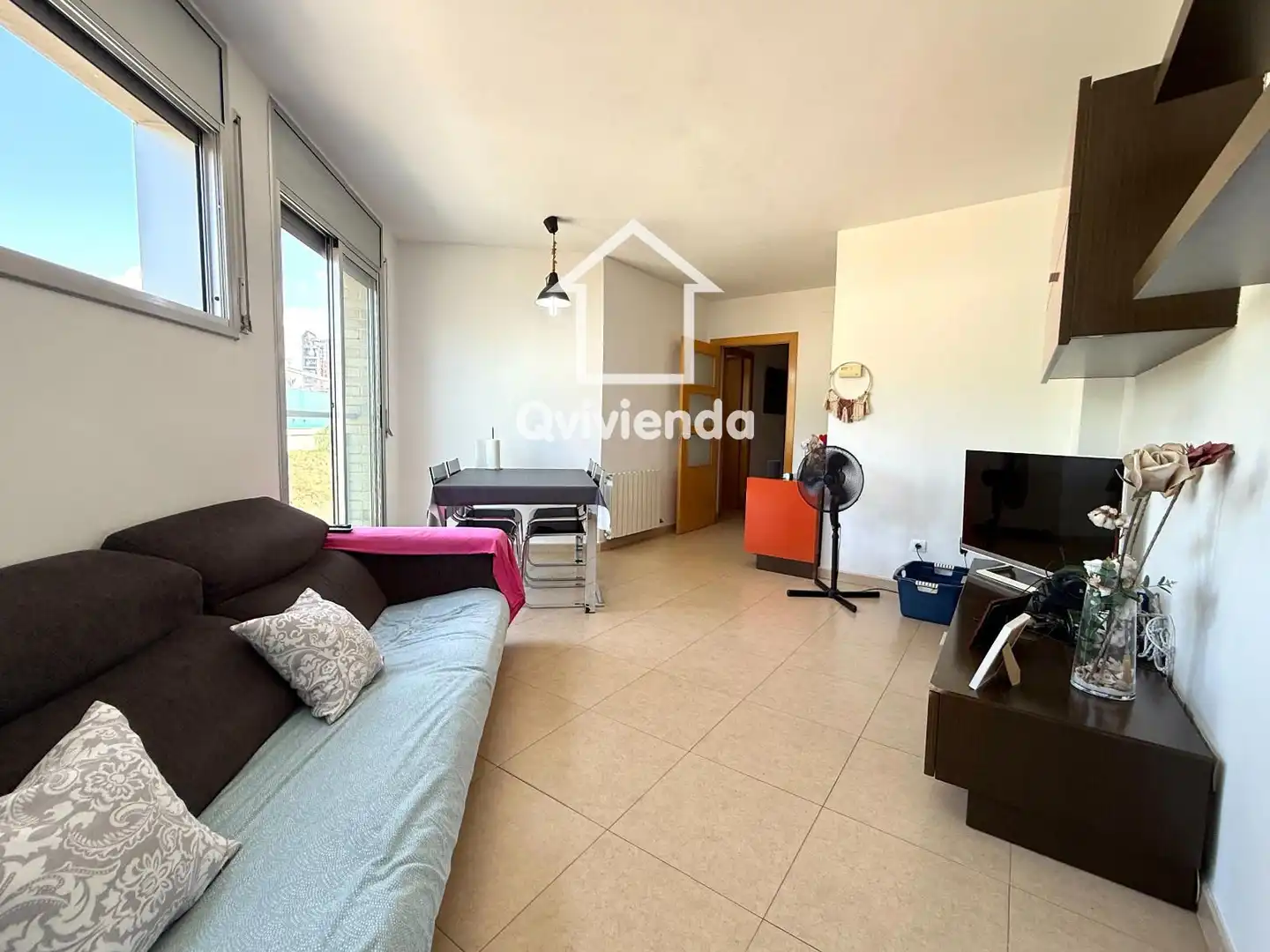 Sala d'estar de Pis en venda en Montcada i Reixac amb Terrassa i Balcó