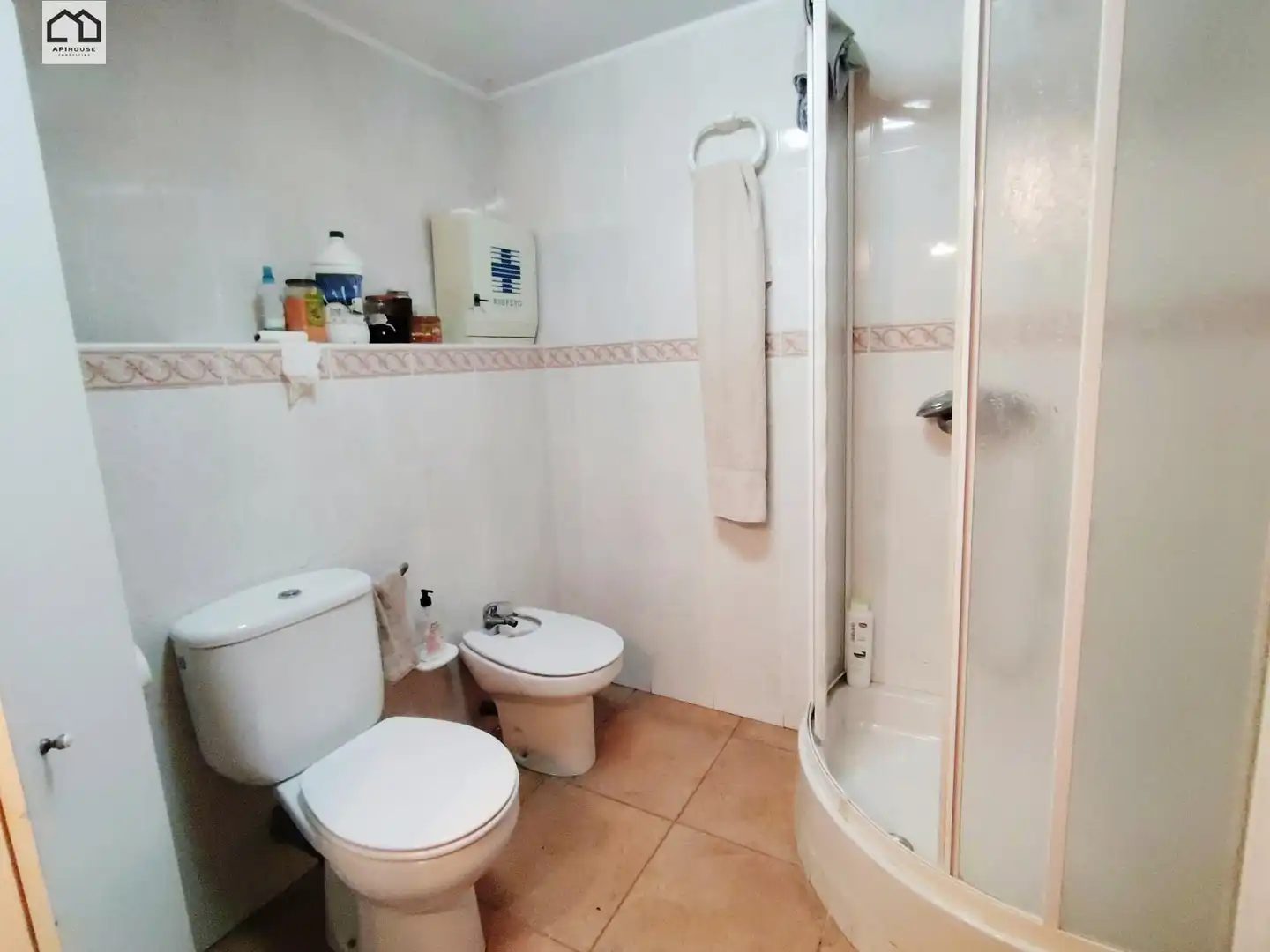 Bathroom of Houses for rent in La Font de la Figuera  with Air Conditioner, Terrace and Furnished
