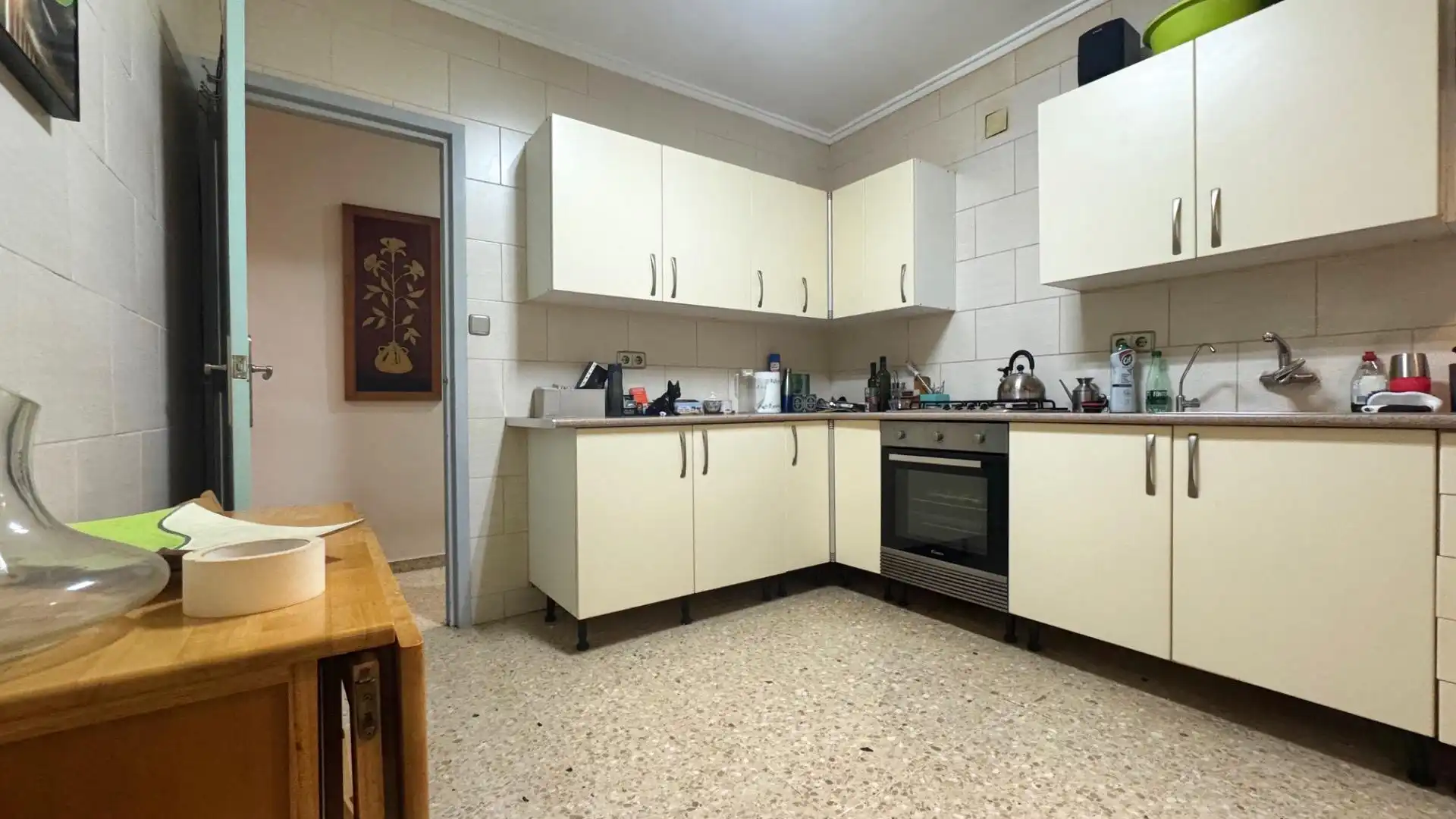 Cocina de Apartamento en venta en Ondara con Aire acondicionado, Terraza y Balcón