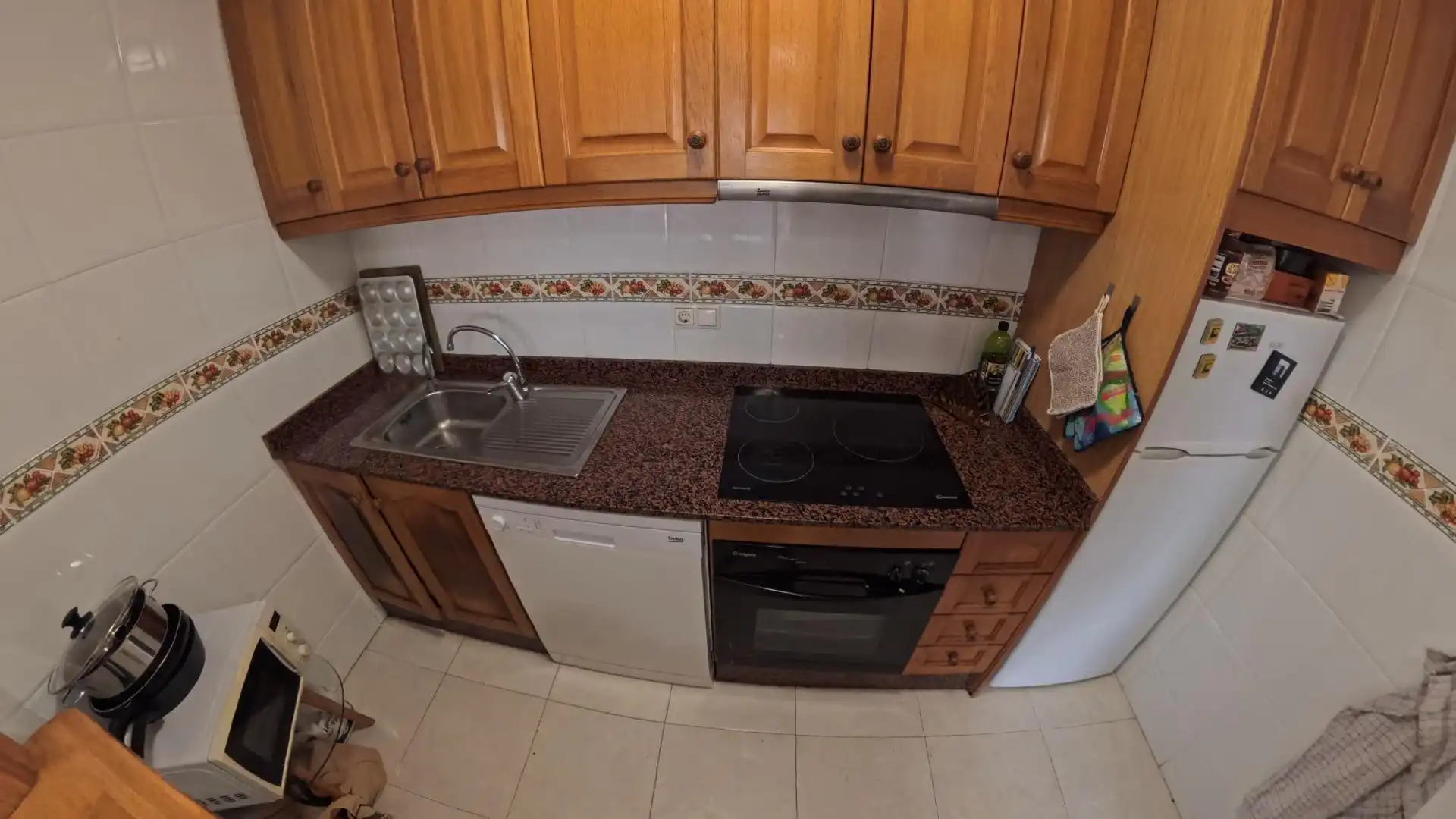 Cuina de Planta baixa en venda en Torrevieja amb Aire condicionat, Terrassa i Moblat