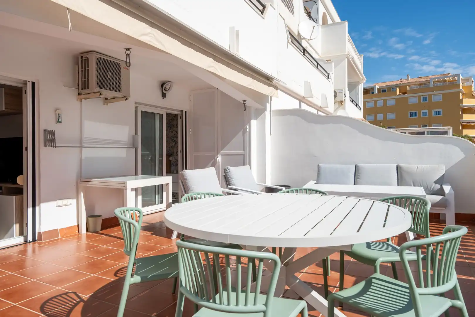 Terrasse von Wohnungen zum Verkauf in Algarrobo mit Terrasse