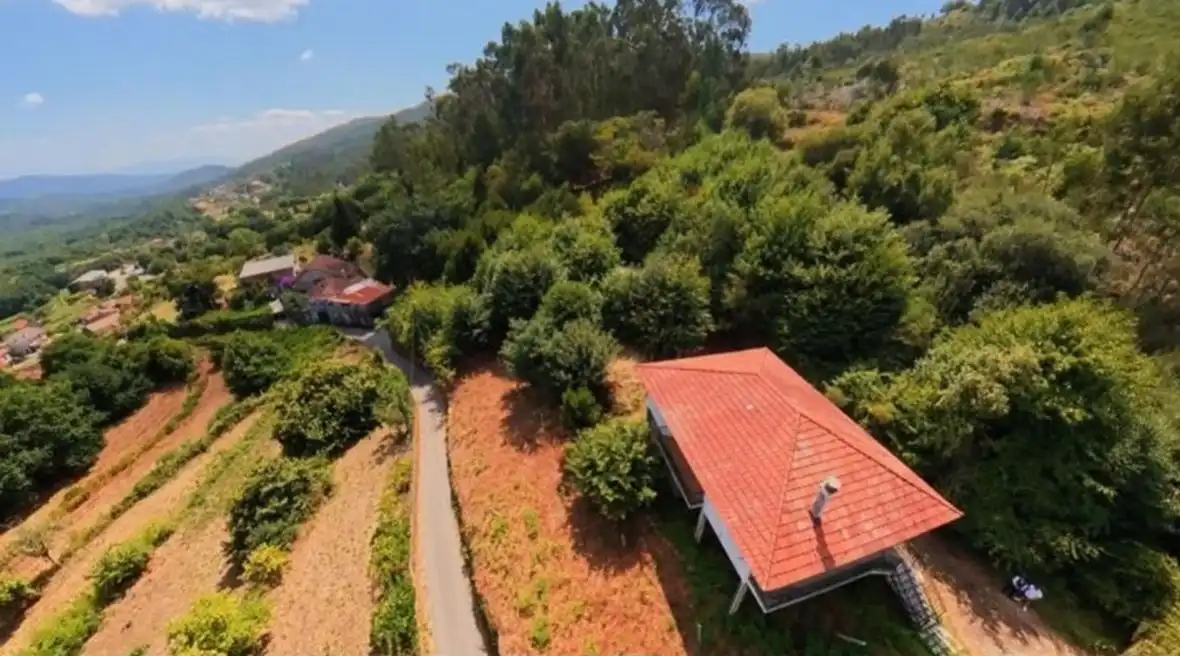 Vista exterior de Casa o xalet en venda en Pazos de Borbén amb Jardí privat