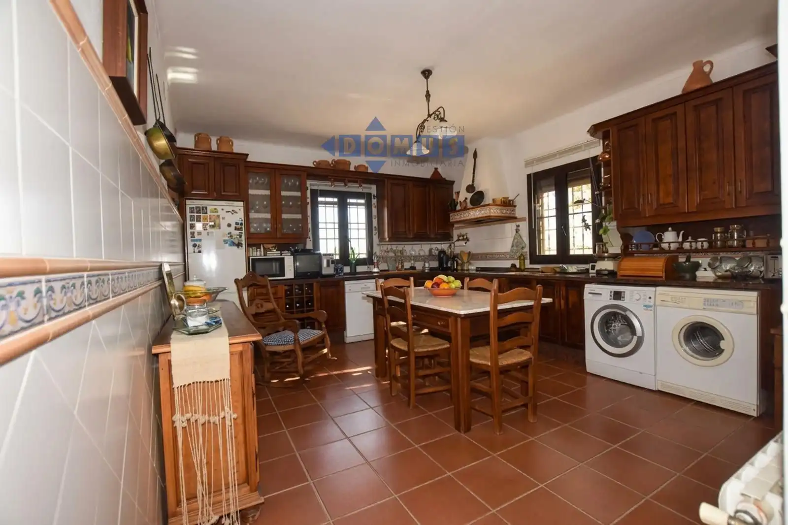 Cocina de Finca rústica en venta en Ronda con Calefacción, Jardín privado y Terraza