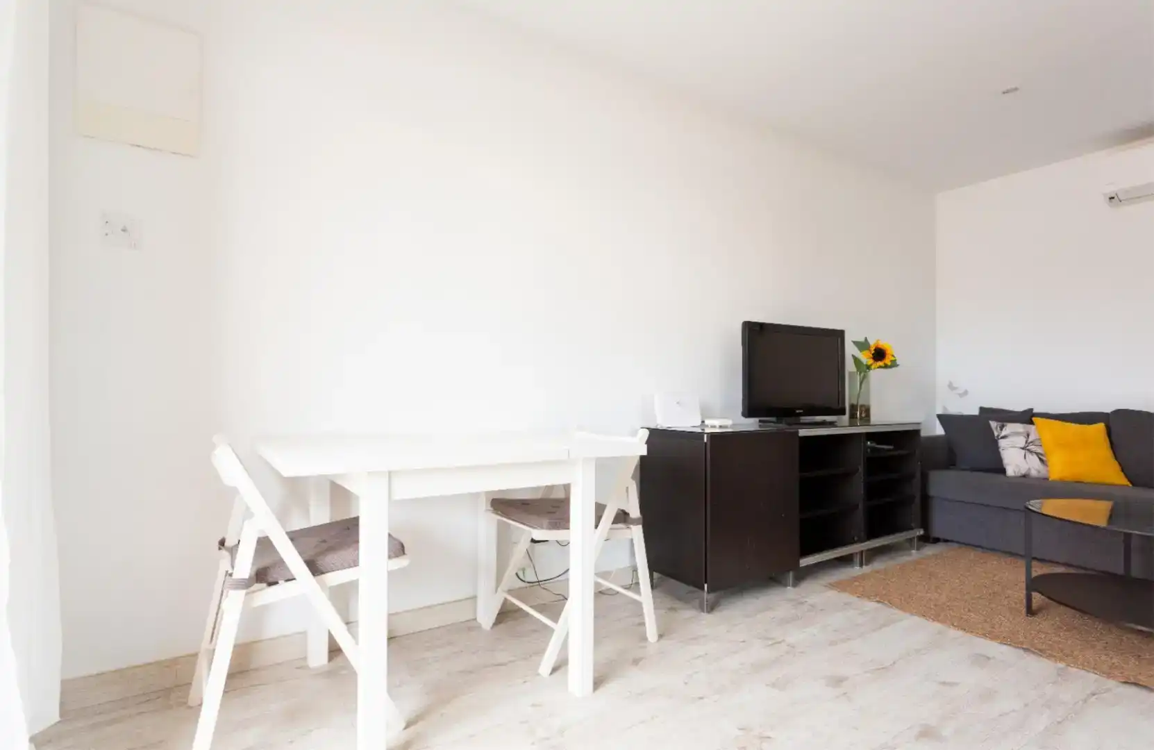 Sala d'estar de Pis en venda en Sitges amb Aire condicionat