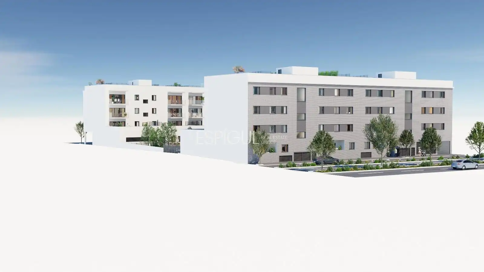 Exterior view of Flat for sale in Sarrià de Ter  with Heating, Parquet flooring and Terrace