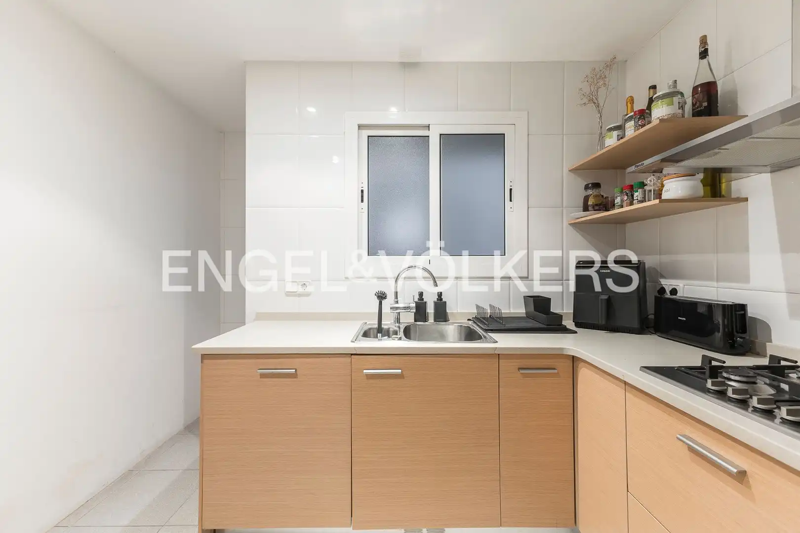 Cocina de Piso en venta en Barcelona con Aire acondicionado, Calefacción y Balcón