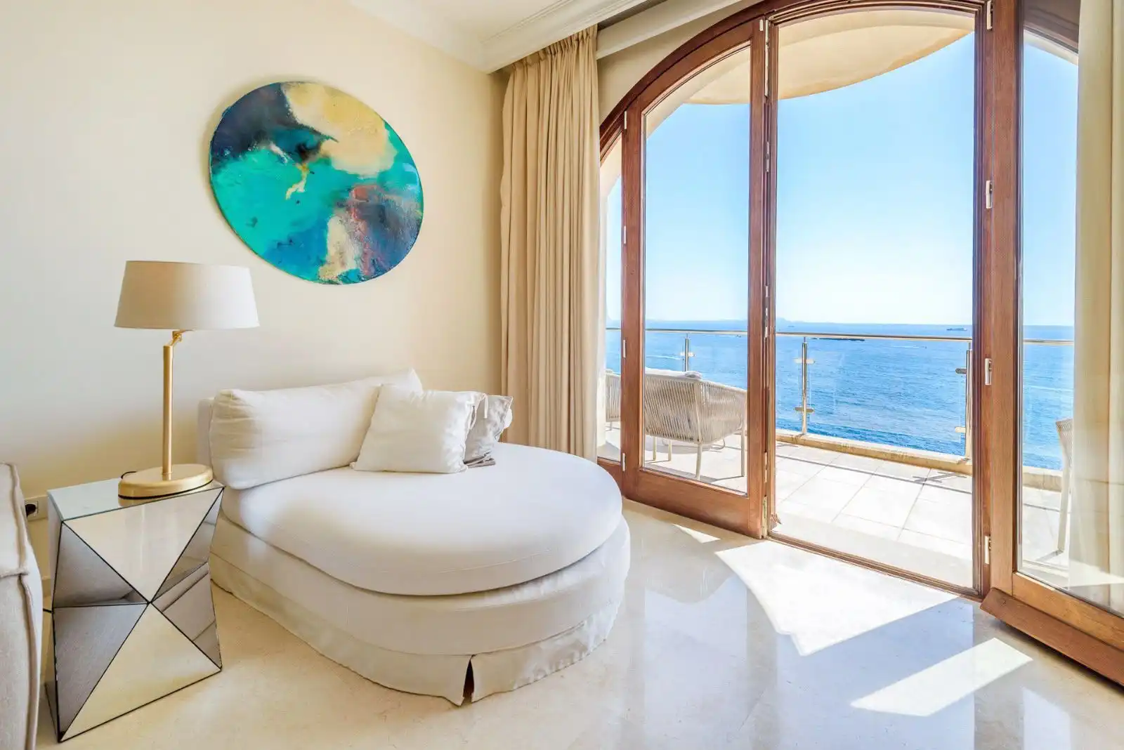 Bedroom of Houses for rent in Calvià  with Air Conditioner, Heating and Private garden