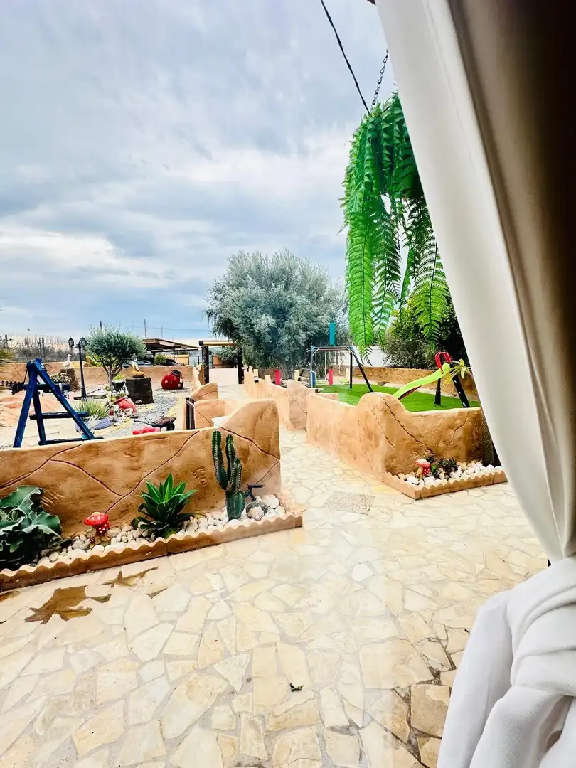 Terrassa de Casa o xalet en venda en Ulea amb Aire condicionat, Calefacció i Jardí privat
