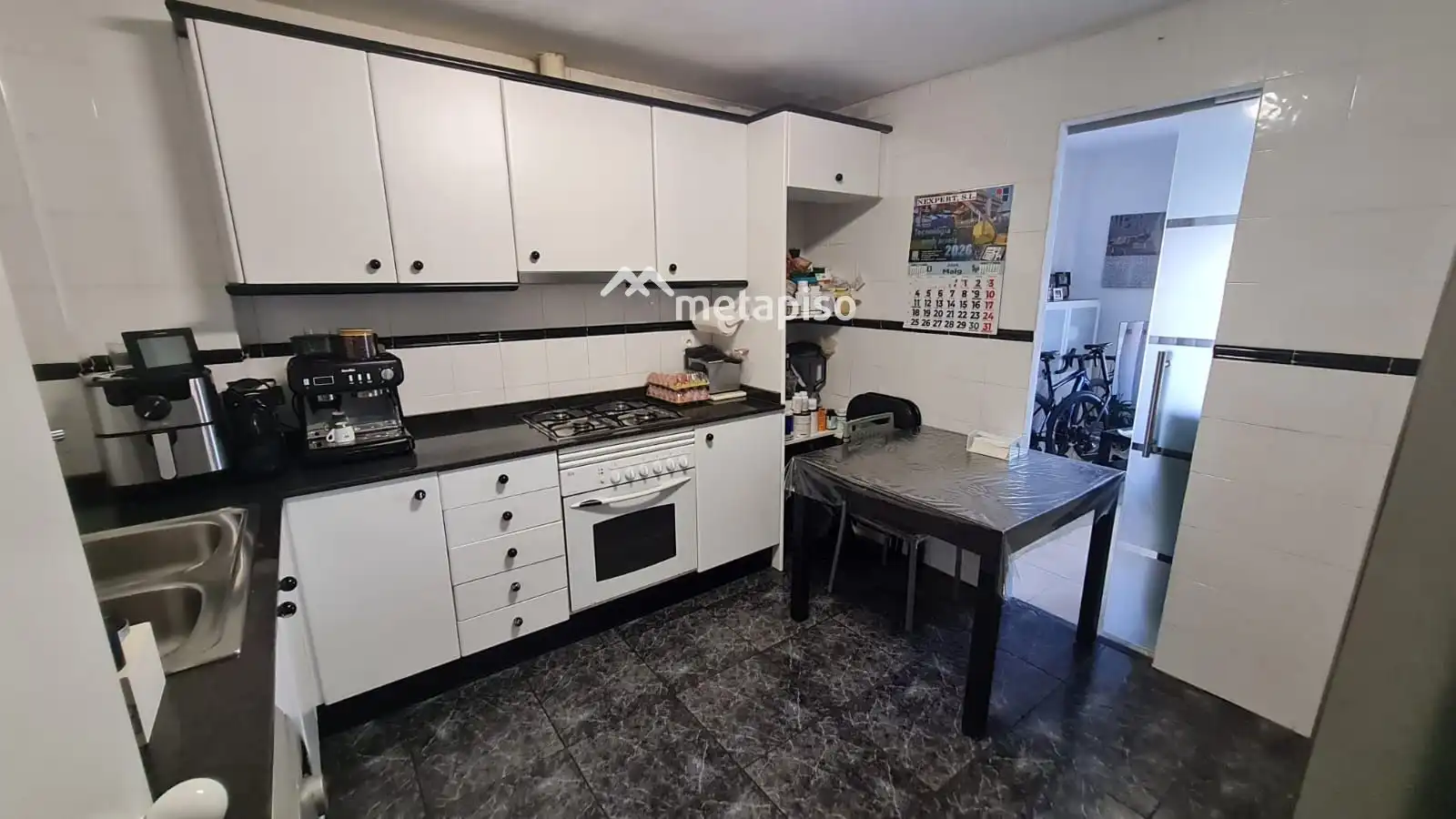 Cocina de Dúplex en venta en Vilafranca del Penedès con Calefacción, Terraza y Amueblado
