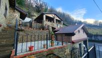 Vista exterior de Casa o xalet en venda en Mieres (Asturias) amb Calefacció, Terrassa i Traster