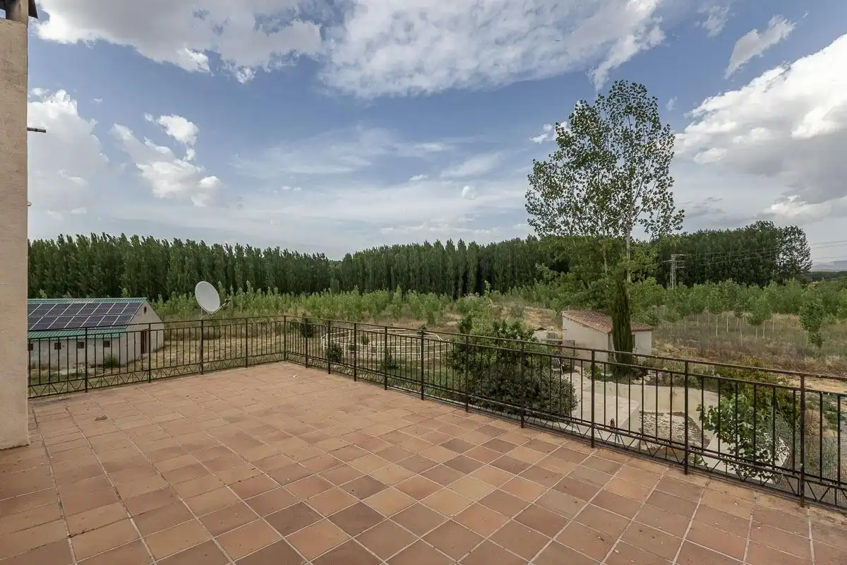 Terrassa de Finca rústica en venda en Purullena amb Jardí privat, Terrassa i Traster