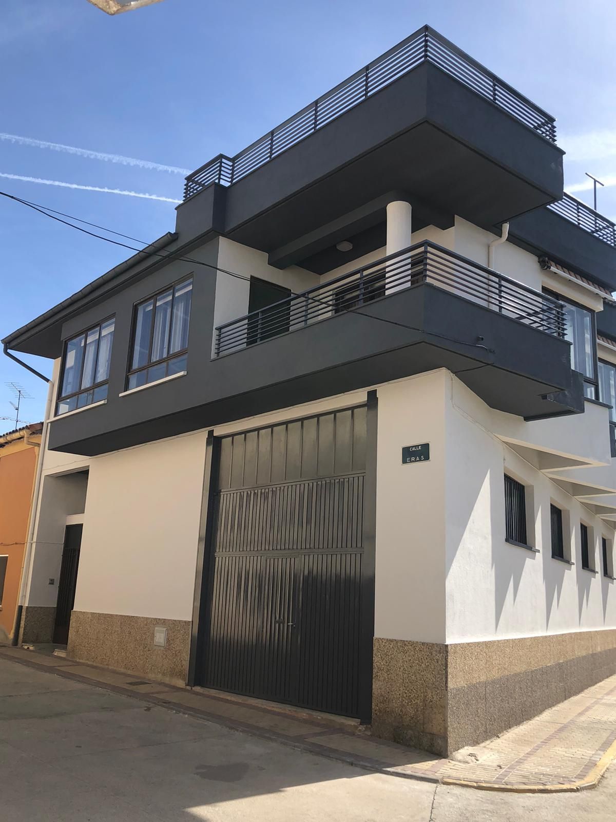 Exterior view of Flat for sale in Sartaguda  with Terrace and Furnished