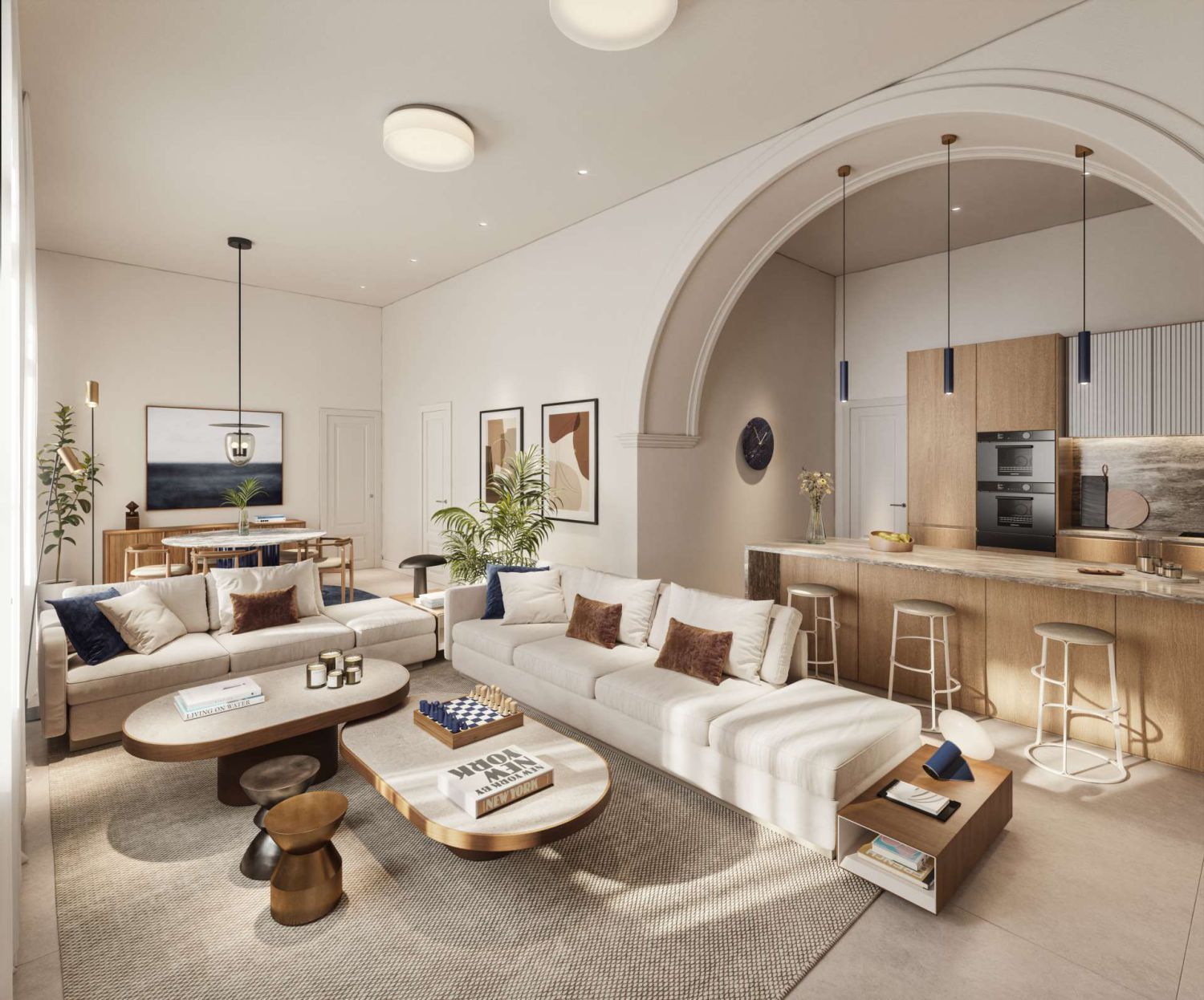 Sala de estar de Piso en venta en Málaga Capital con Terraza