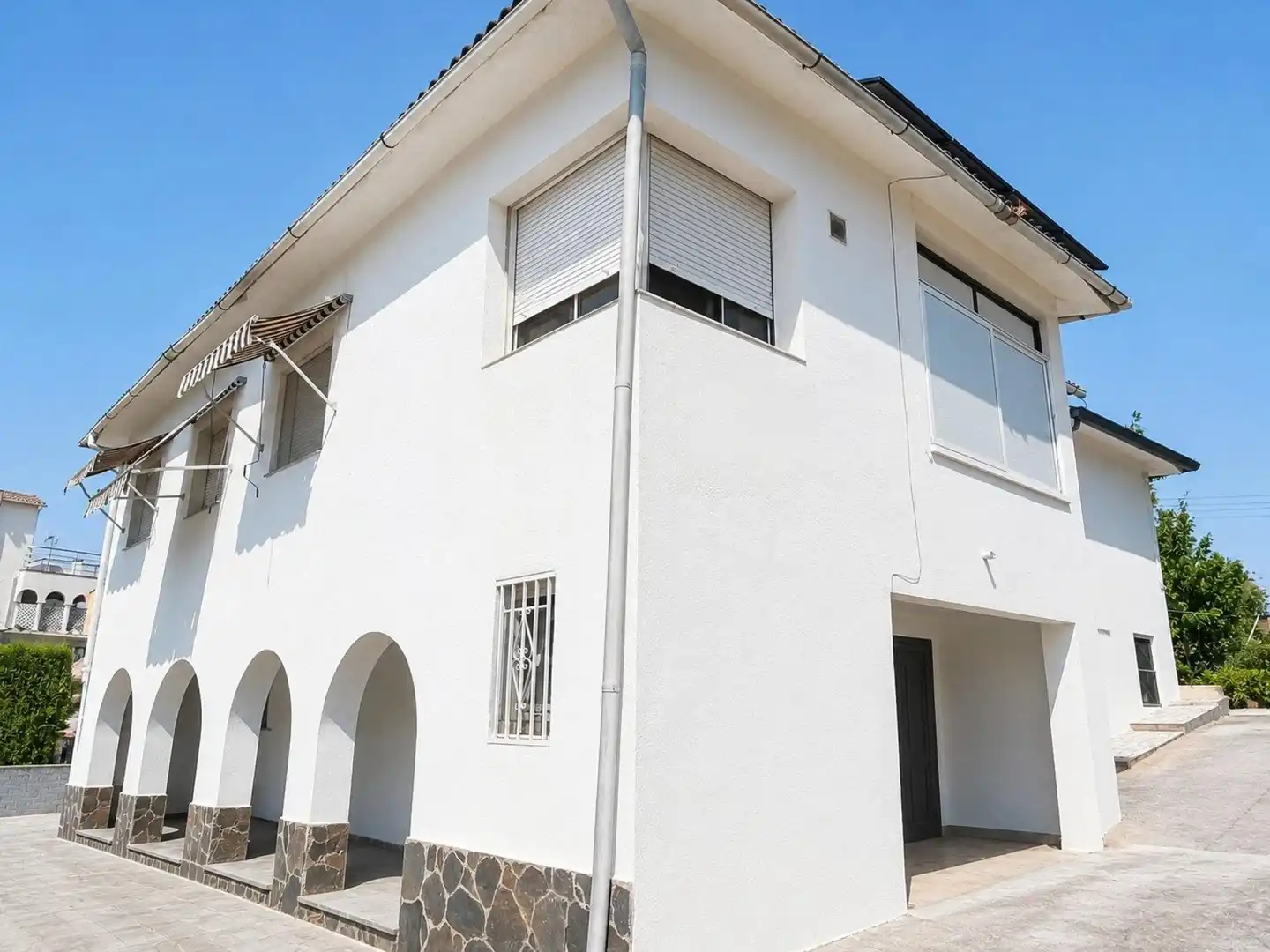 Vista exterior de Casa o chalet en venta en Sils con Calefacción
