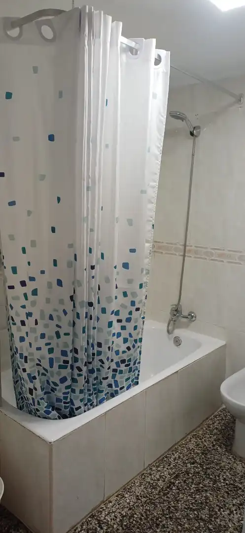 Baño de Piso de alquiler en Málaga con Amueblado