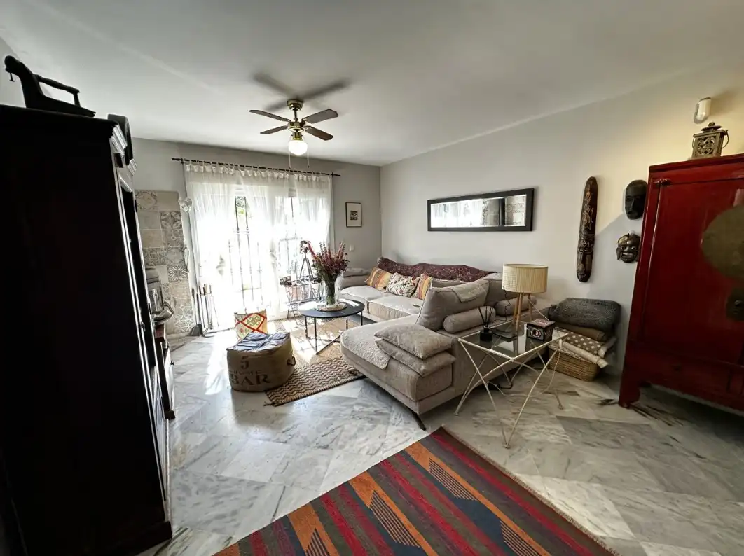Living room of Detached homes for sale in Marbella  with Air Conditioner, Heating and Private garden
