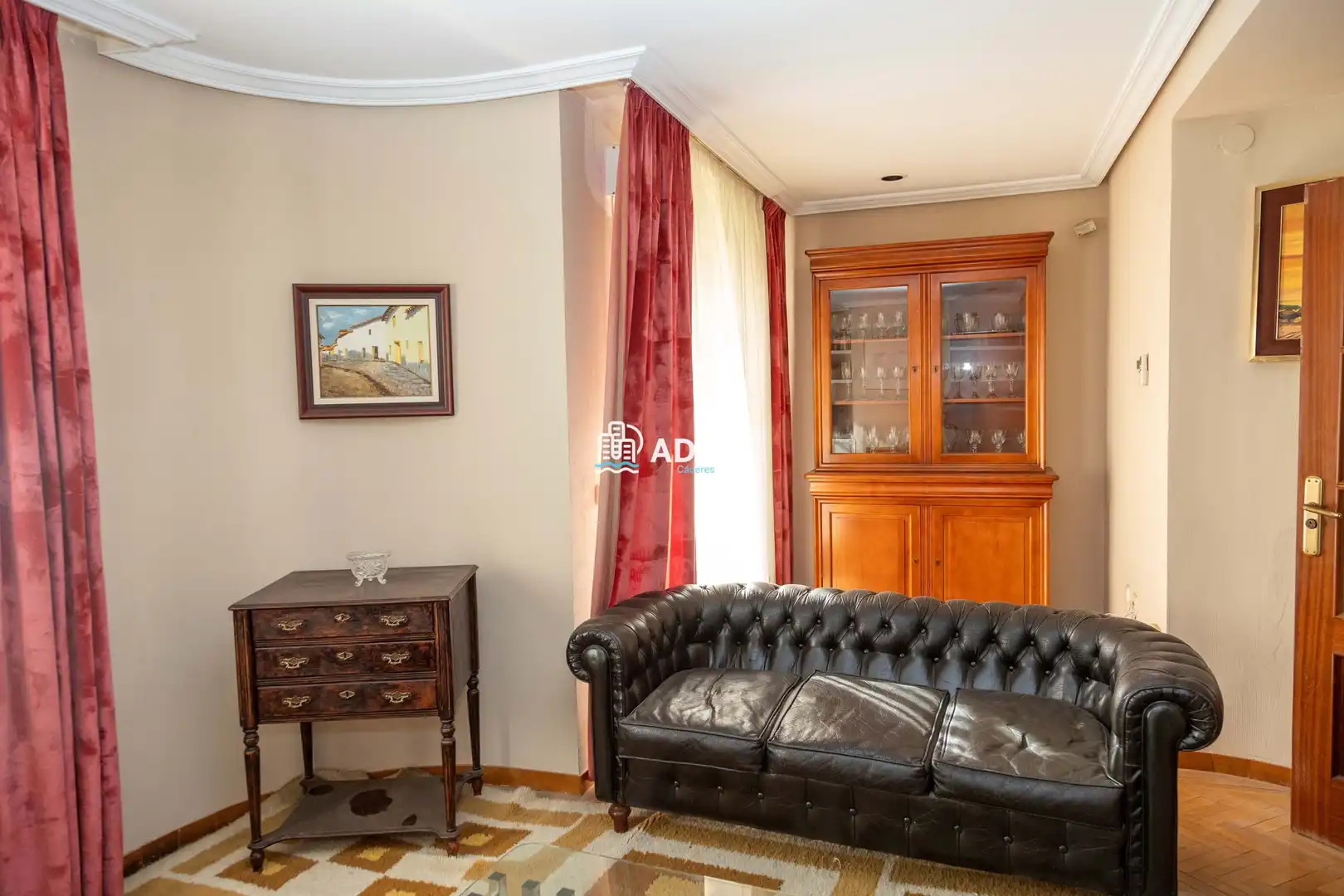 Sala d'estar de Casa adosada en venda en Cáceres amb Aire condicionat, Calefacció i Terrassa