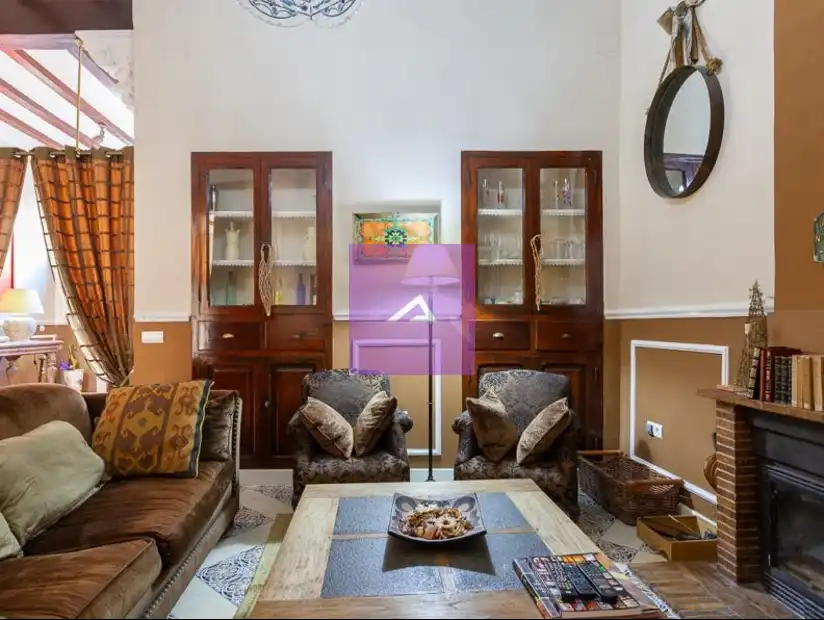 Sala de estar de Casa o chalet en venta en Alzira con Aire acondicionado, Terraza y Trastero