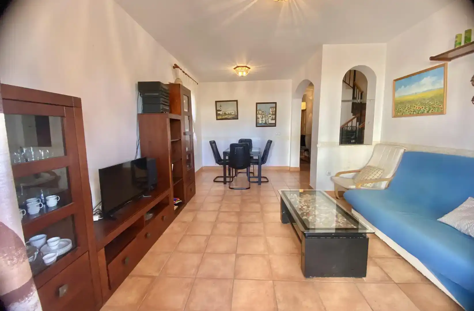 Sala de estar de Casa o chalet en venta en Almonte con Aire acondicionado