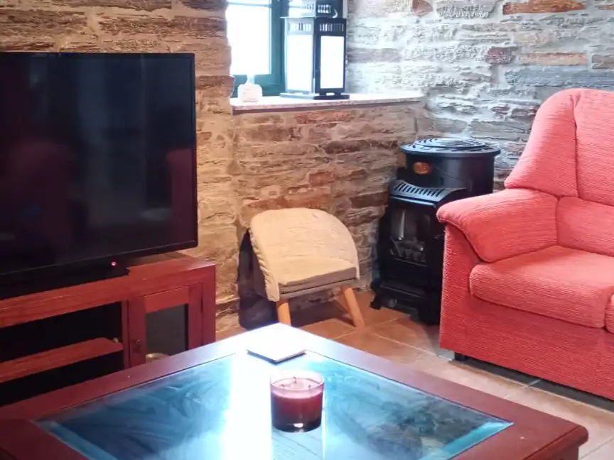 Living room of Houses for sale in Samos, Lugo