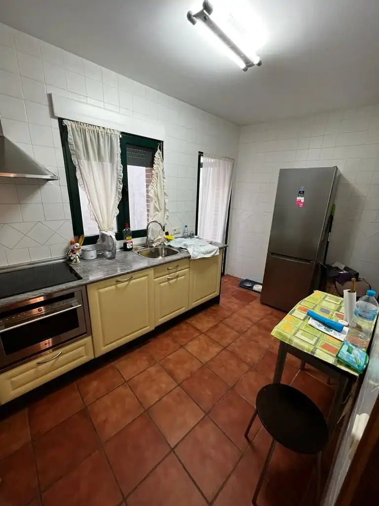 Cocina de Casa adosada en venta en Valseca con Calefacción, Parquet y Trastero
