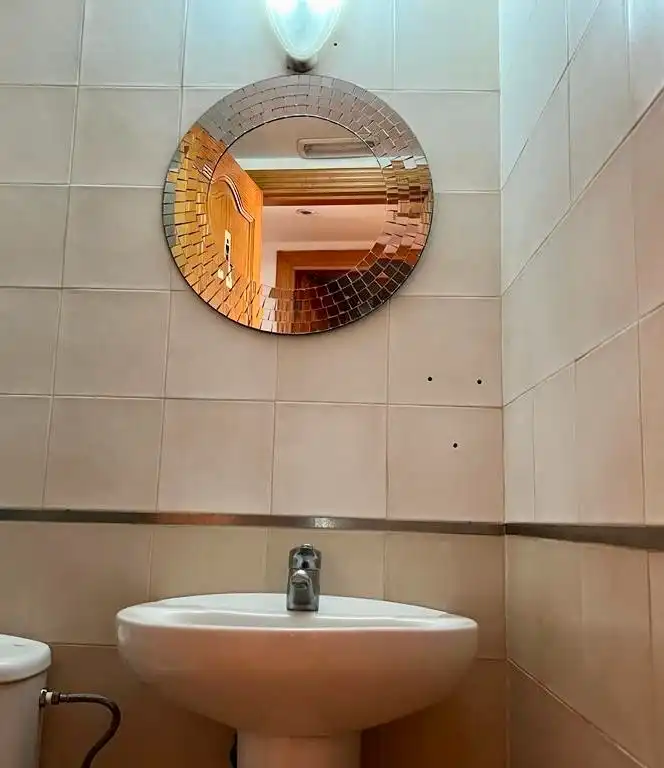 Badezimmer von Geschaftsraum zum Verkauf in Alcúdia mit Klimaanlage und Terrasse