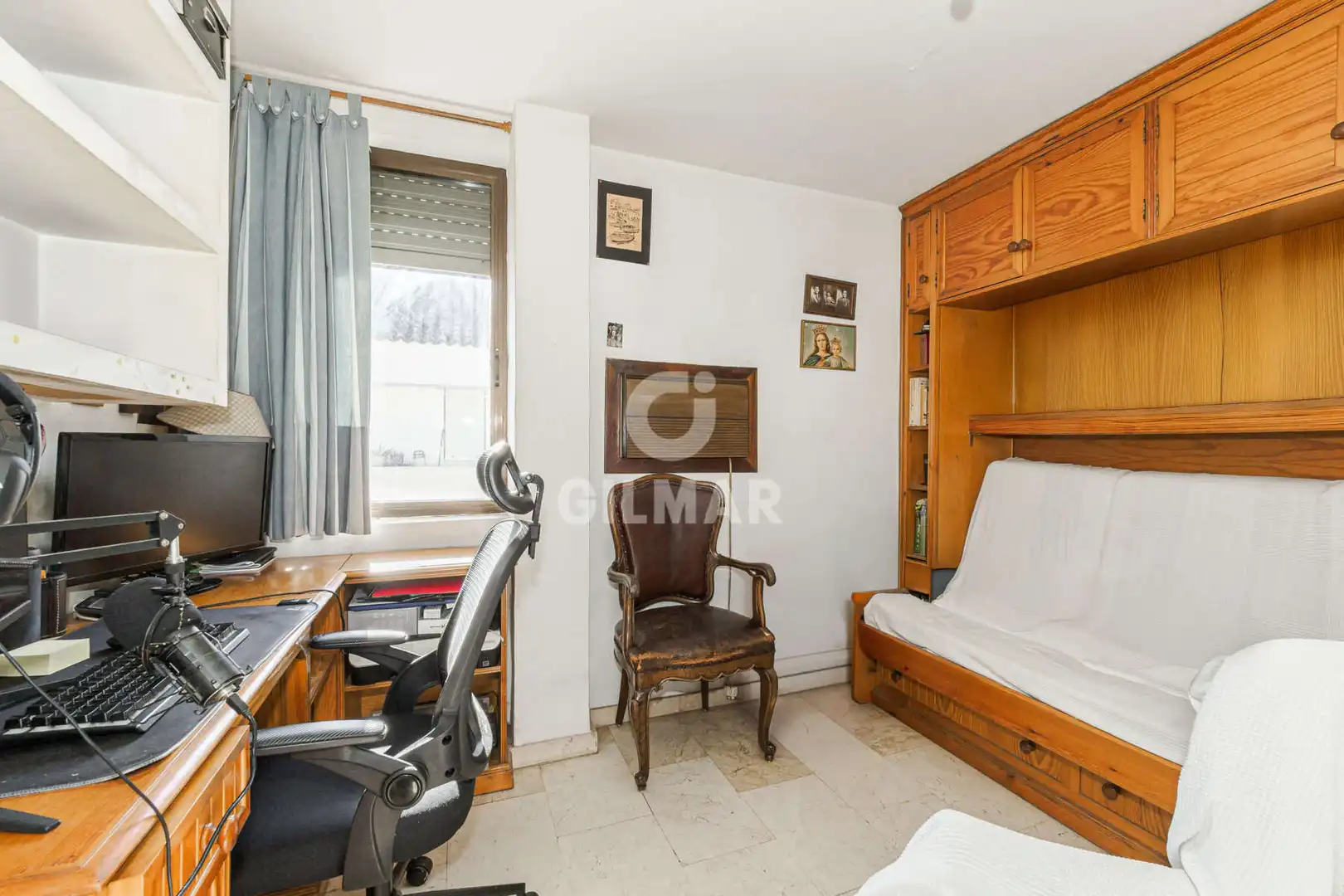 Schlafzimmer von Wohnung zum Verkauf in Sevilla mit Heizung, Privatgarten und Abstellraum