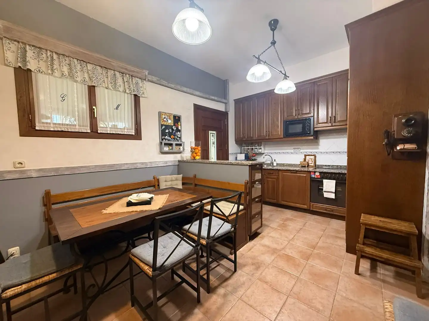 Kitchen of Detached homes for sale in Asteasu  with Terrace, Furnished and Balcony