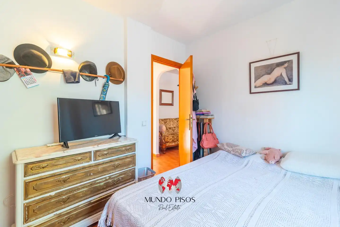 Bedroom of Flat for sale in Marratxí  with Air Conditioner and Balcony