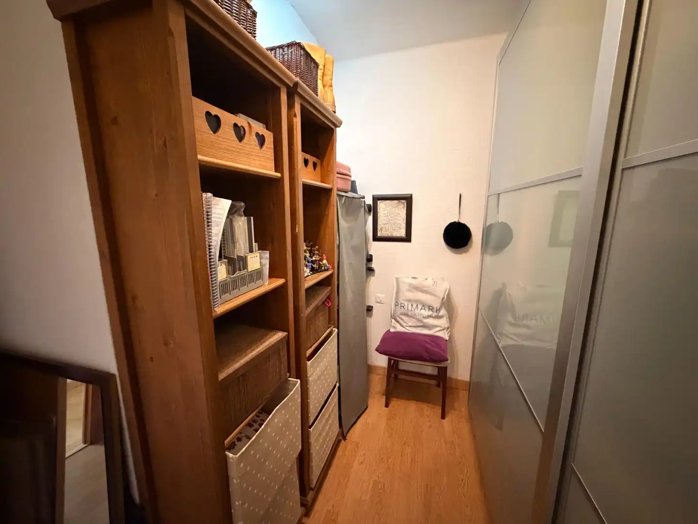Bedroom of Flat for sale in Sabadell  with Air Conditioner and Parquet flooring