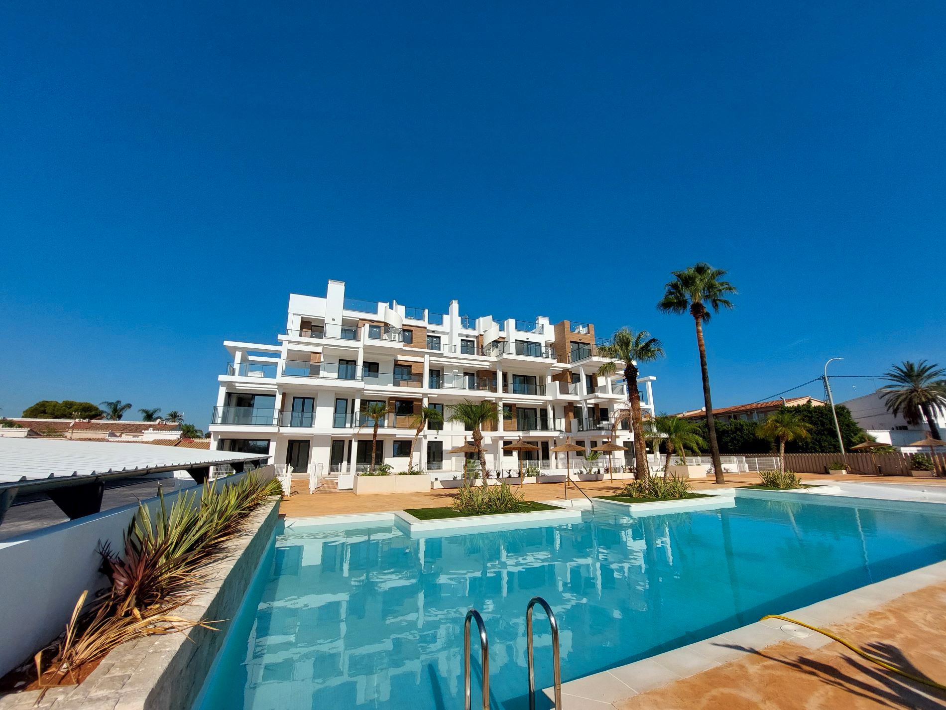 Piscina de Apartamento en venta en Dénia con Aire acondicionado, Calefacción y Terraza
