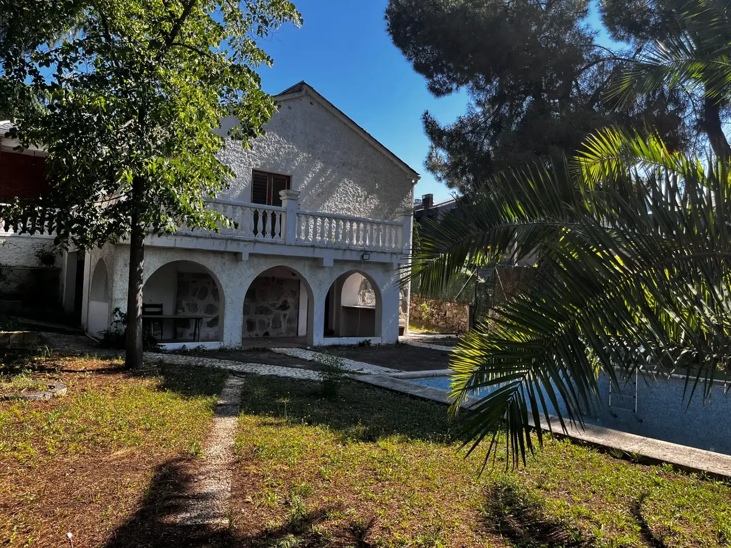 Vista exterior de Casa o chalet en venta en Colmenar Viejo con Calefacción, Jardín privado y Trastero