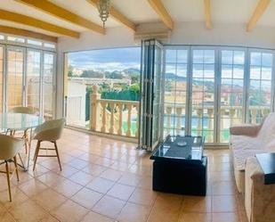 Living room of Single-family semi-detached to rent in La Nucia  with Air Conditioner, Terrace and Swimming Pool