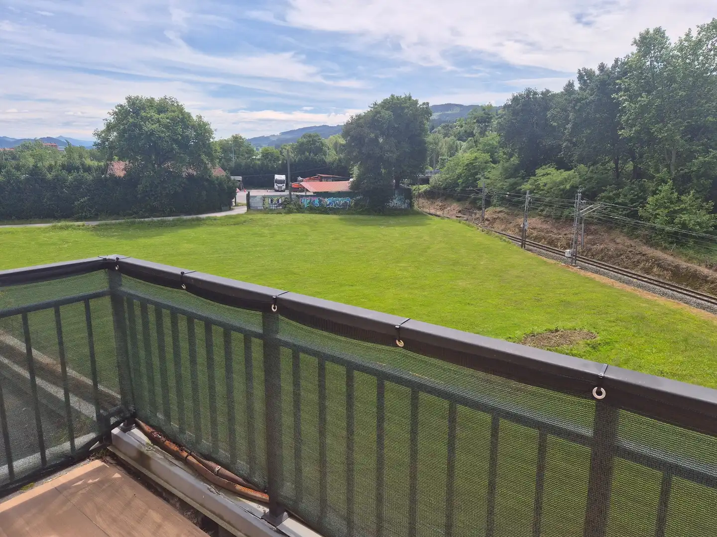 Terrasse von Büro zur Miete in Loiu mit Klimaanlage und Terrasse