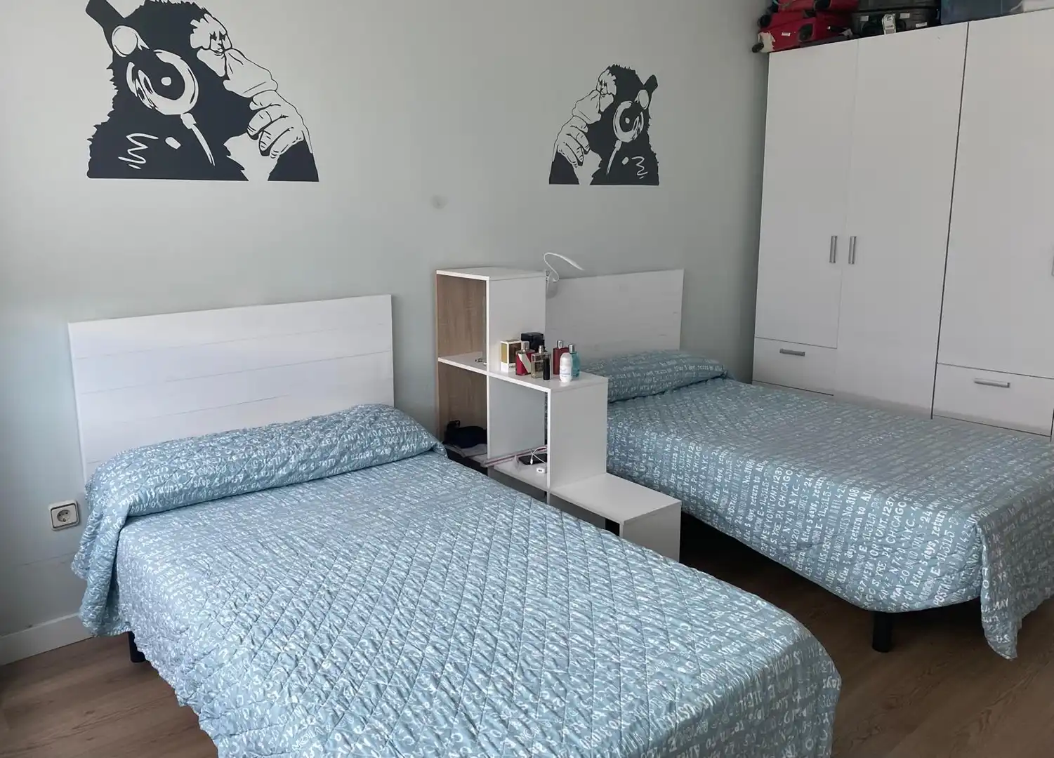 Schlafzimmer von Wohnung zur Miete in Villaviciosa de Odón mit Klimaanlage