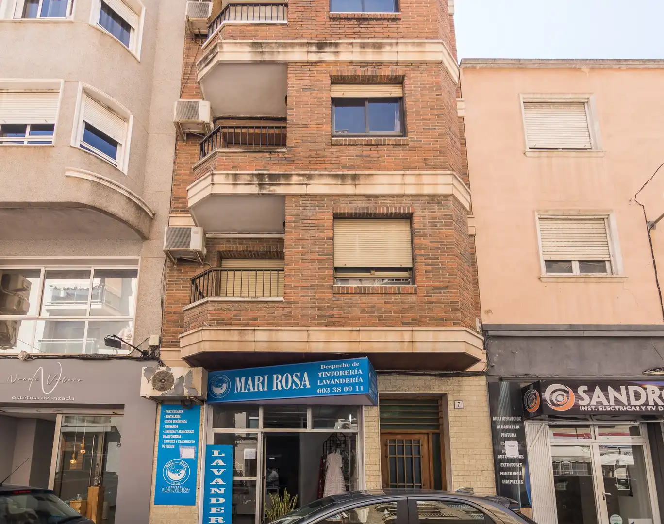 Außenansicht von Wohnung zum Verkauf in Santa Pola mit Klimaanlage, Möbliert und Balkon